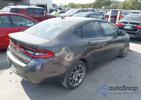 2015 Dodge Dart Sxt from USA, damaged, VIN 1C3CDFBB7FD200933